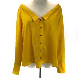 4/ $25 Free People linen tied open back top. Size XS